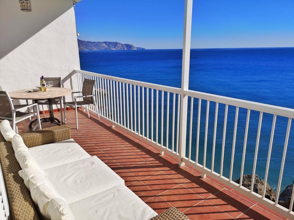 Apartamento Carabeo Vista Mar Nerja Exterior foto