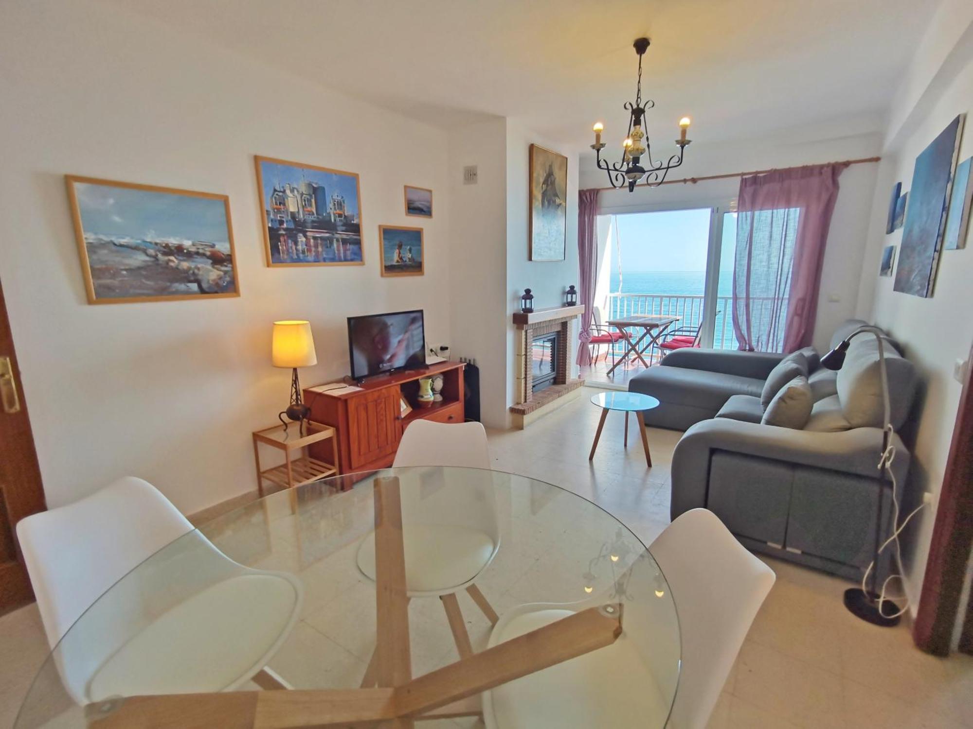 Apartamento Carabeo Vista Mar Nerja Exterior foto