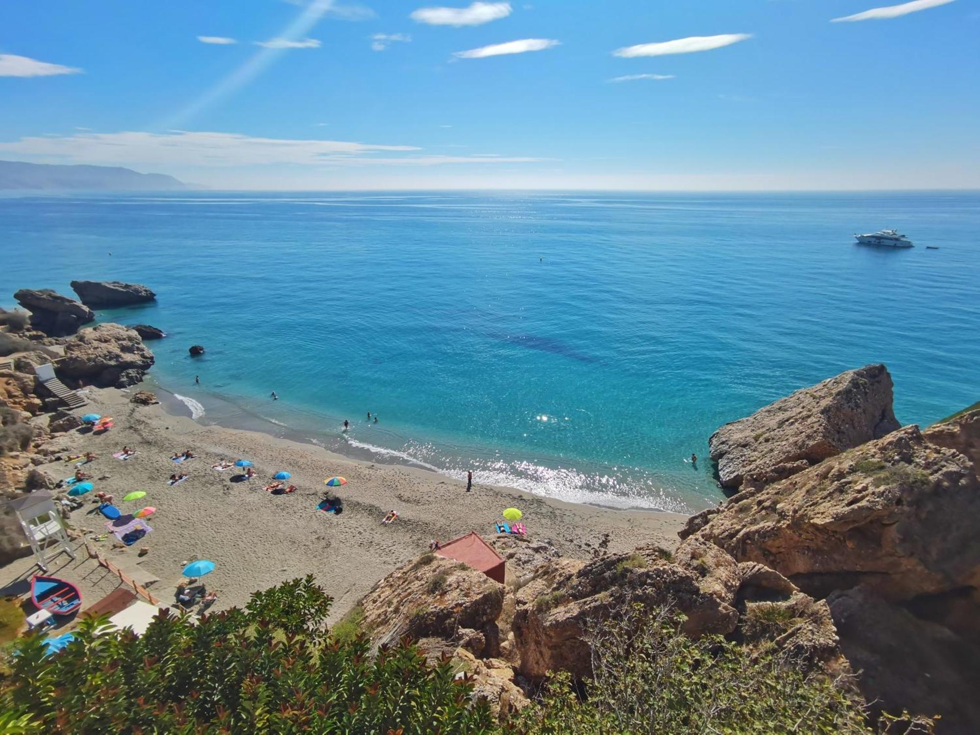 Apartamento Carabeo Vista Mar Nerja Exterior foto