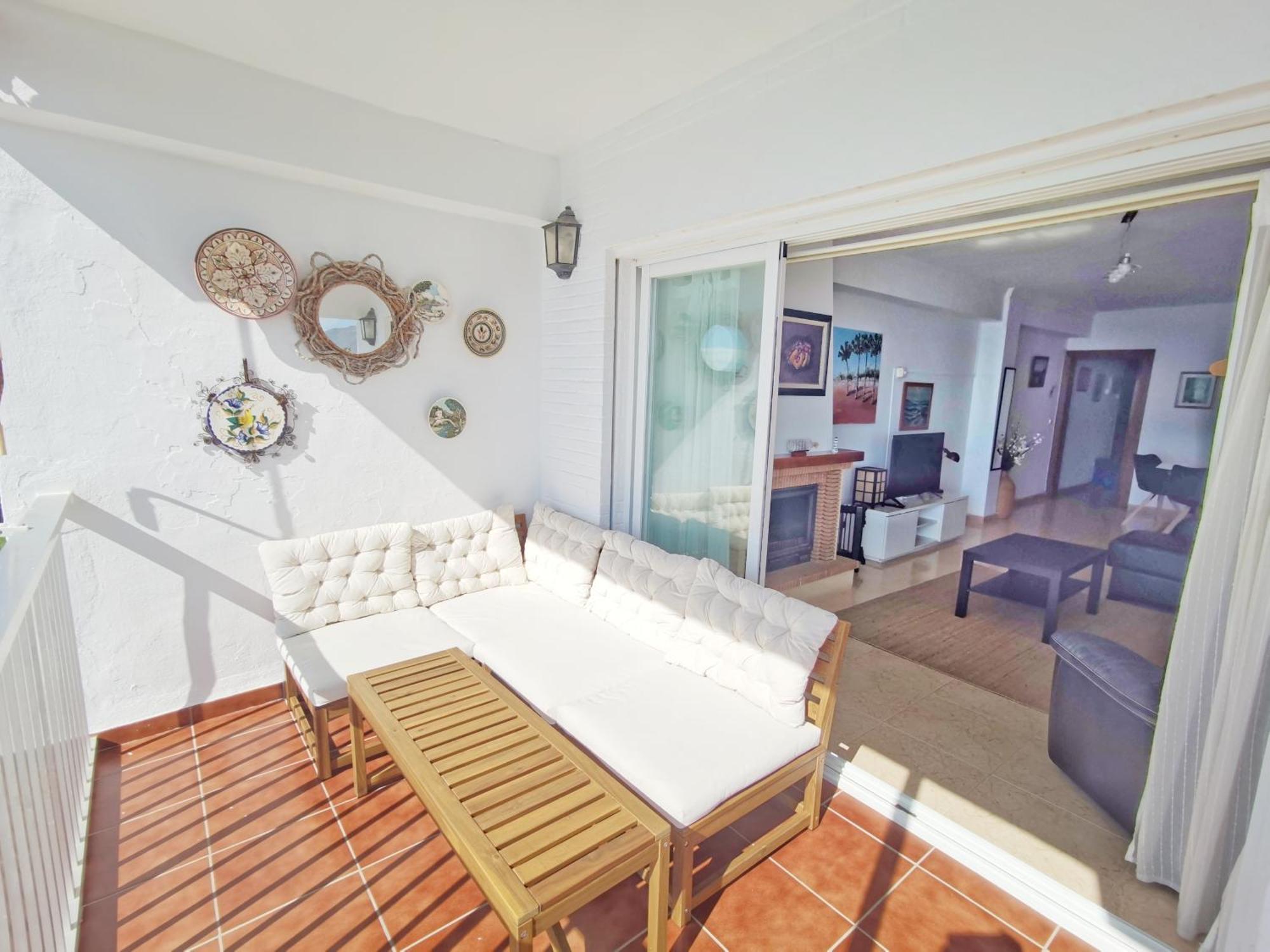 Apartamento Carabeo Vista Mar Nerja Exterior foto