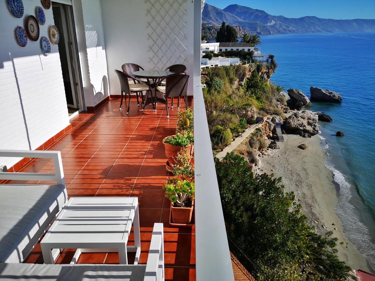 Apartamento Carabeo Vista Mar Nerja Exterior foto